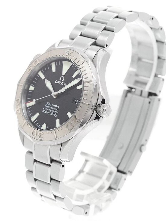 OMEGA Seamaster300 2230.50 WG bezel date black Dial Automatic Men\'s Watch_962414